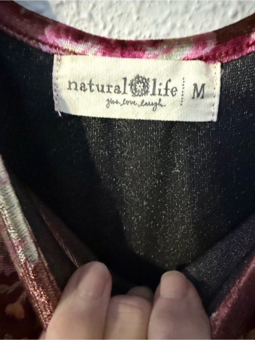 NATURAL LIFE KARLIE VELVET
MAXI DRESS - Picture 6 of 7